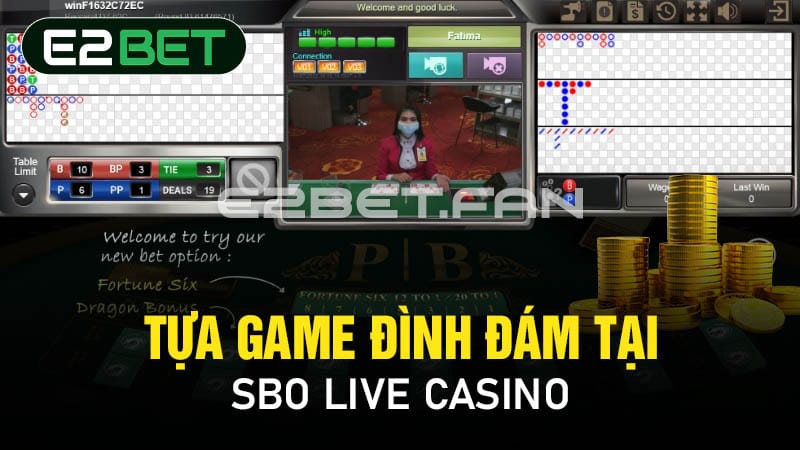 Tựa game đình đám tại SBO Live Casino